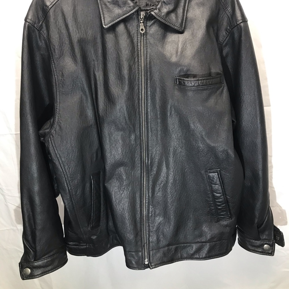 Leather jacket